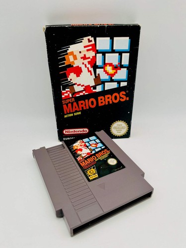 Nes super mario bros - mario, cib