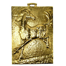 Dekorative Messing Wandkachel