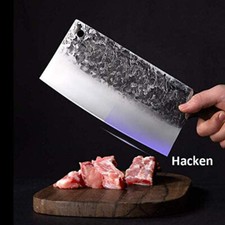 Küchenbeil Nakiri Messer Geschmiedete Klinge Hochkohlenstoffstahl Chopper Messer