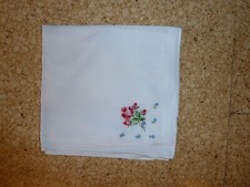 Stickerei-Taschentuch, Damen Stoff