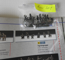 Roco minitanks 301 (Figurenset)- Britische Kanoniere GB  1/87 H0
