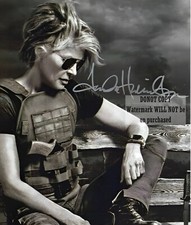Linda Hamilton ( Terminator) 8 x10" handsigniertes handsigniertes Foto 47