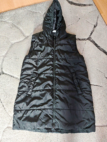 Steppweste schwarz ärmellos