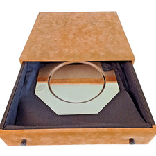 6 Sehr edle seltene schwere Platzteller hochwertig versilbert Vanstahl im Kasten