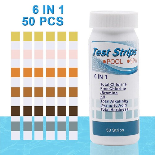 Wasser teststreifen 1 - teststreifen, 6-in-1