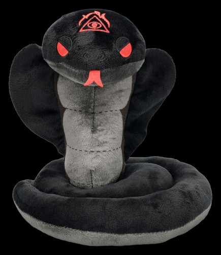 Plüschfigur dämonische kobra - plüschfigur,