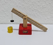 BRIO-Holzspielzeug-Kran, Kran,Holz,Vintage, ca.aus den 80er Jahren