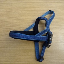 Nobby Norweger Geschirr Linen Deluxe blau Gr. S/M