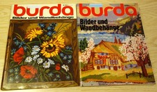 2 x Zeitschrift BURDA Bilder und Wandbehänge E 550 und E 670