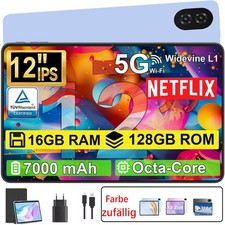 2025 Tablet PC 12" Android 15