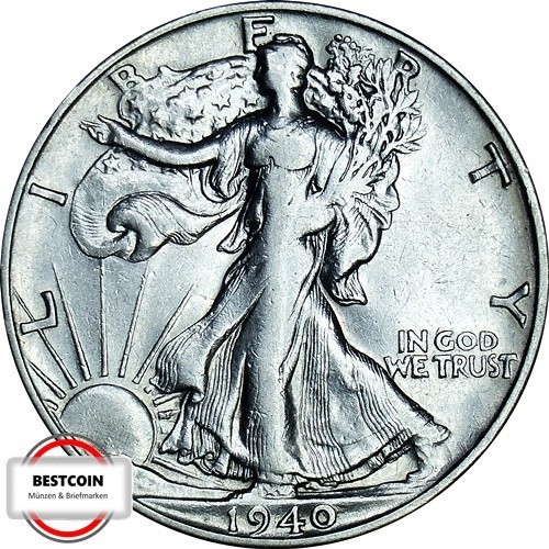 Usa 142 half dollar - half,