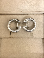 BVLGARI Ohrringe Schmuck Weißgold + Schmuckbox + Referenznr (Beschreibung lesen)