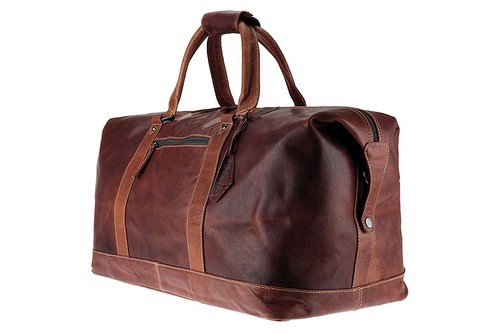 Leder reisetasche alabama - reisetasche,