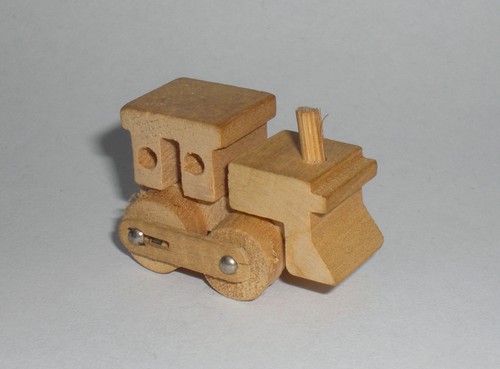 Altes holz spielzeug lok top - lok, top!