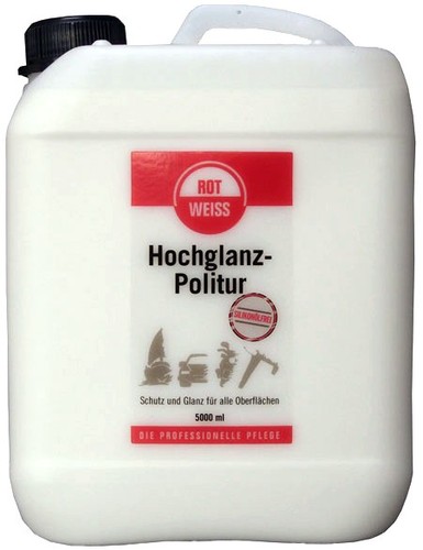 Rotweiss hochglanz politur - rotweiss,