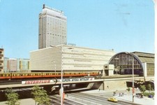 Postkarte :  BERLIN - S Bahn am Bahnhof ALEXANDERPLATZ  ; 1979