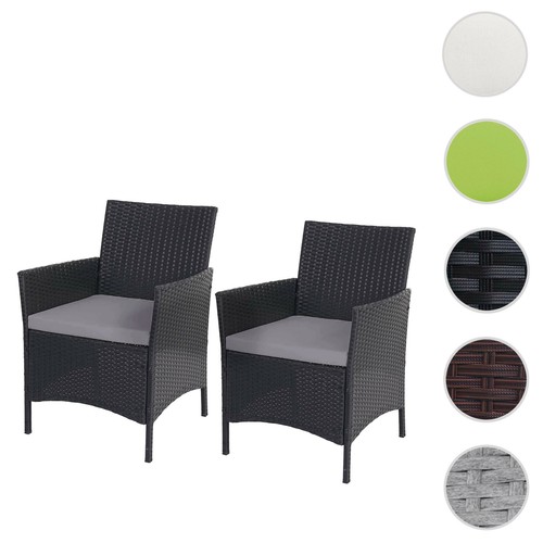 2er set poly rattan - 2er-set, poly-rattan