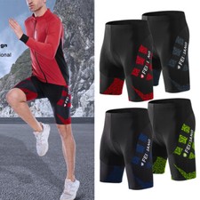 FEIXIANG Kurz Radlerhose Herren mit Sitzpolster 4D Gepolsterte Fahrradhose