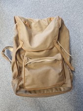 Vintage Rucksack, 60er Jahre Beige