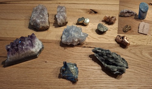 Kristalle mineralien - st,