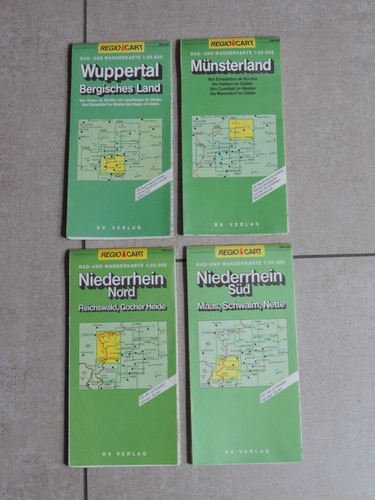 Rad und wanderkarten - und,