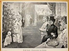 Antique Illustration 1893 E