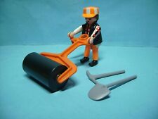 Playmobil Bauarbeiter mit Walze aus 3314 # 6