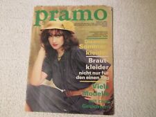 pramo 3/84 mit Schnittmusterbogen Handarbeit Modezeitschrift DDR 1984