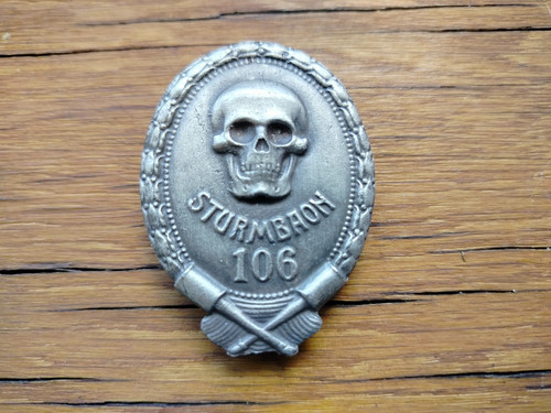 Sturm bataillon 106 - sturm-bataillon, totenkopf