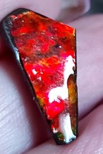 Wie flüssige Lava:  Drachenschuppen Ammolit  Farbwechsler    (K08)