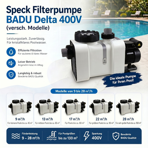 Speck poolpumpe badu delta - speck,