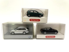 Lot 2511026 Wiking VW 0343828 Polo, Golf Variant silber (für VW), 0620330 Eos