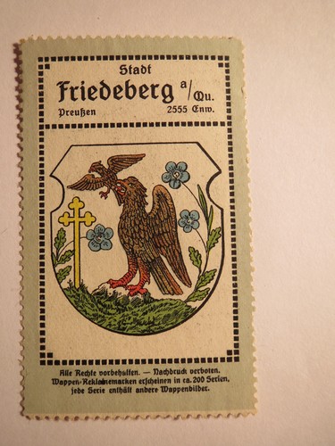 Friedeberg queis wappen - queis,