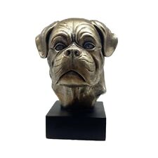 Hund Statue 02 "Boxer" Bronze