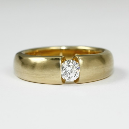 Band ring solitär - solitär, diamant