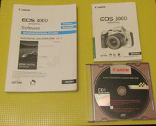 Canon EOS 300D Digital-Bedienungsanleitung+Software-Handbuch+Solution Disk 6.0 !