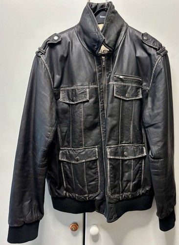 Lederjacke größe - lederjacke, 54
