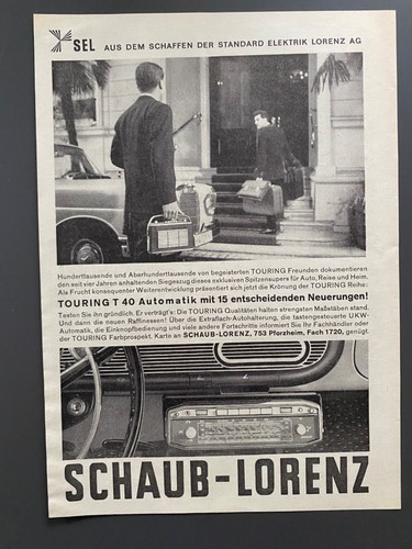 Schaub lorenz touring mercedes - schaub-lorenz,