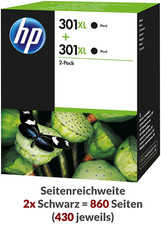 Original HP 301 XL HP301XL