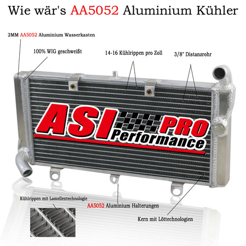 Aluminum kühler für honda - kühler,