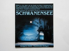 Programmheft "Schwanensee" Ballett John Cranko 1990 Stuttgarter Staatstheater