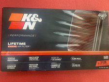 K&N High-Flow Sportluftfilter  33-2128 , Lifetime Engine Air Filter, K&N Filtrat