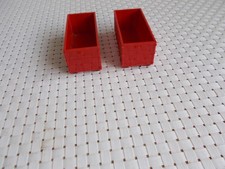 Kibri ?? / Herpa ?? HO  2 Stück Absetzmulden rot