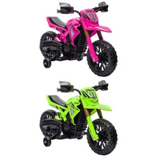 AIYAPLAY Kinder Elektro-Motorrad 6V Kindermotorrad, 3 km/h, für 3-8 Jahre