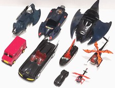 CHOOSE: BATMAN BatMobile BatWing BatCopter DieCast Corgi KENNER vintage Rarity !