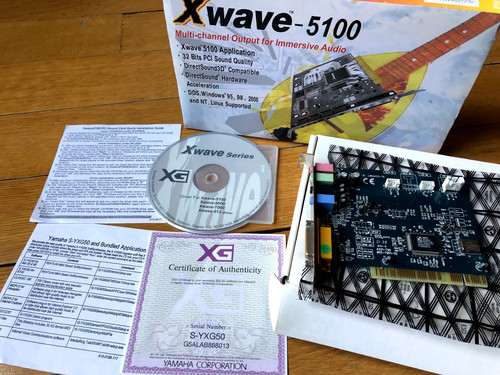 Neue xwave 5100 - pci, retro