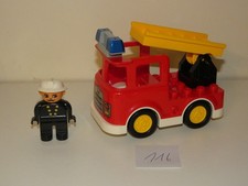 Lego Duplo feuerwehr auto mit figur ( nr.116 )