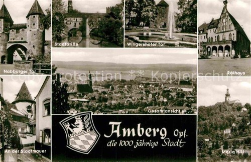 Amberg oberpfalz nabburger tor - oberpfalz,