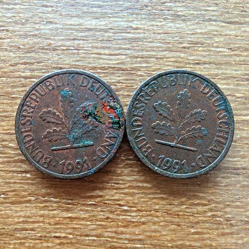 Brd pfennig 1991 - brd, 10