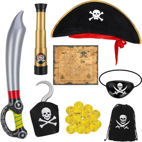 Stück piratenkostüm - 8,